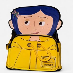 Loungefly Coraline Laika Raincoat Cosplay Mini Backpack